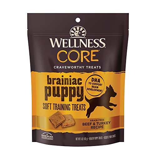 Poodle Puppy Soft Training Treats, Grain-Free, Beef & Turkey, 5oz