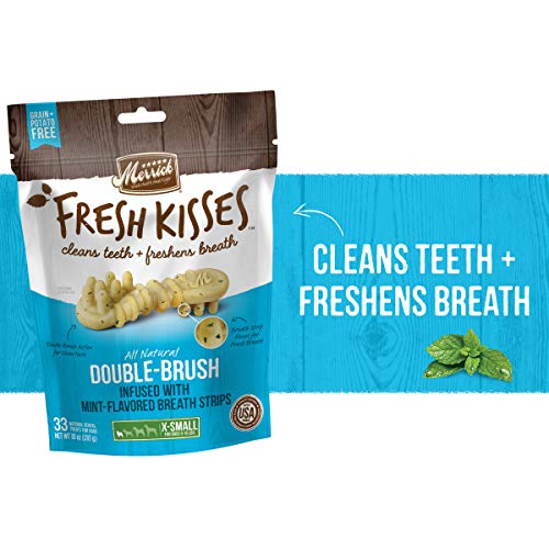 Merrick Fresh Kisses Mint Dental Dog Treats