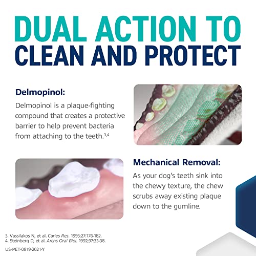 OraVet Dental Chews for Small Poodles - 30 Count