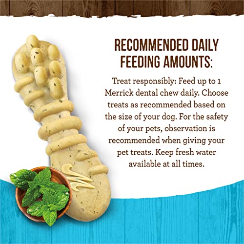 Merrick Fresh Kisses Mint Dental Dog Treats