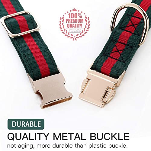 NISIYE Luxury Adjustable Dog Collar for Poodles