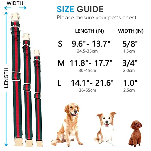 NISIYE Luxury Adjustable Dog Collar for Poodles