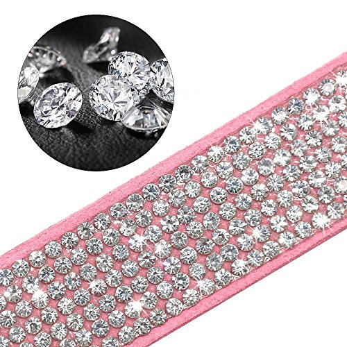 Bling Rhinestone Dog Collar and Leash Set