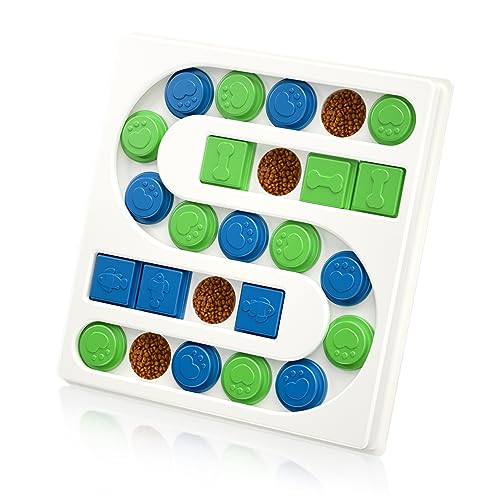 Interactive Dog Treat Puzzle Toy for Poodles