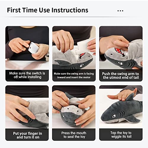 Interactive Floppy Fish Dog Toy - Squeaky Plush