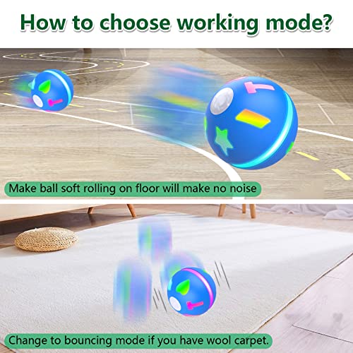 AUKL Interactive Motion-Activated Dog Ball