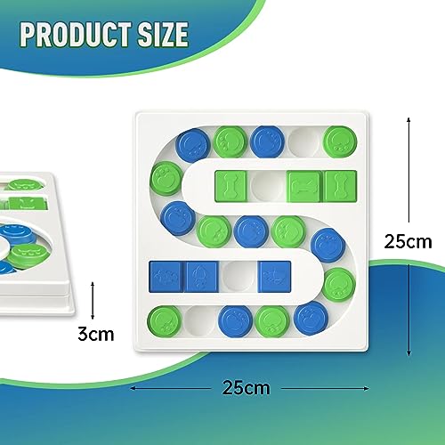 Interactive Dog Treat Puzzle Toy for Poodles