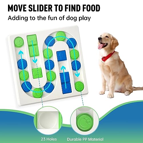 Interactive Dog Treat Puzzle Toy for Poodles