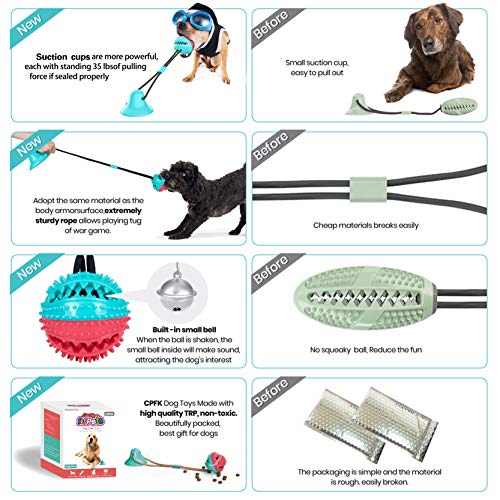 Sturdy Suction Cup Toy for Poodles and Dogs