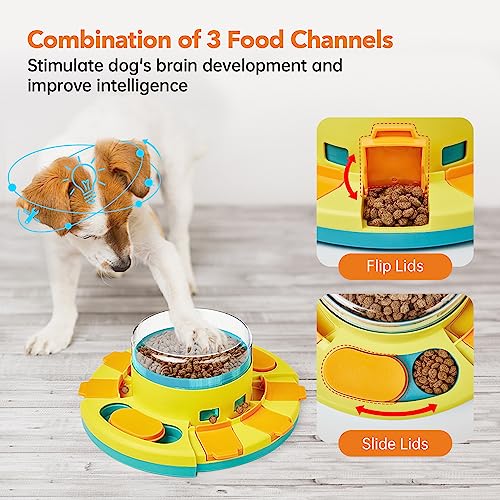 Potaroma 2-Level Dog Food Puzzle Toy