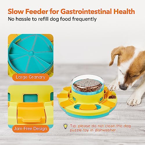 Potaroma 2-Level Dog Food Puzzle Toy