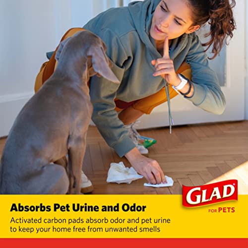 Glad for Pets Black Charcoal Puppy Training Pads