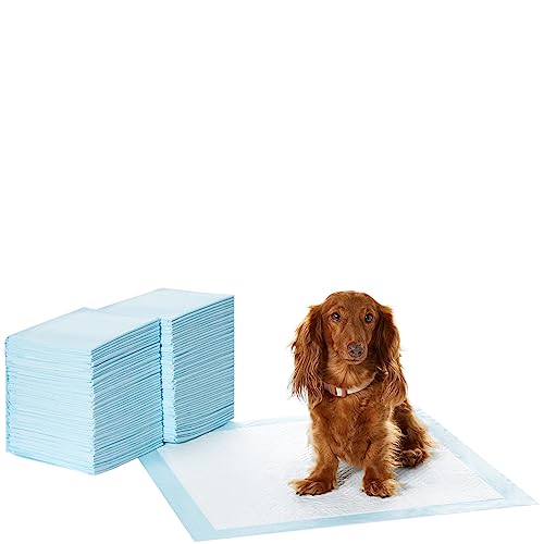 100 Dog Waste Bags, Leak-Proof, Quick-Dry, Blue