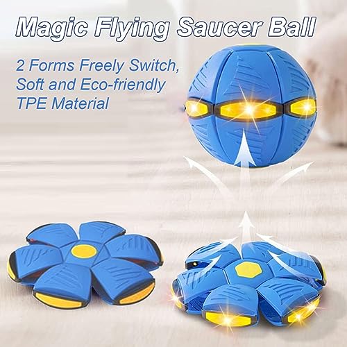 Geohee Bouncy Flying Saucer Ball Dog Toy