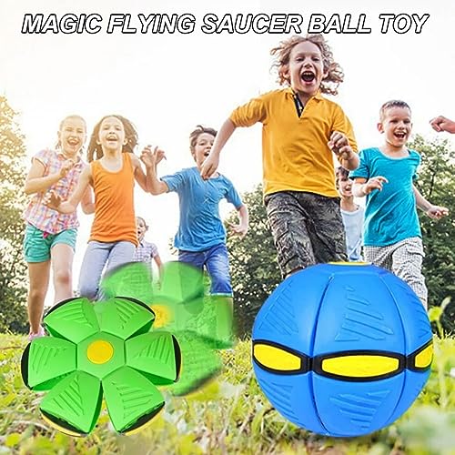 Geohee Bouncy Flying Saucer Ball Dog Toy