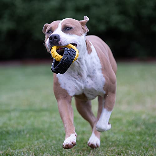Tonka Lightweight Rubber 3-Ring Dog Tug Toy