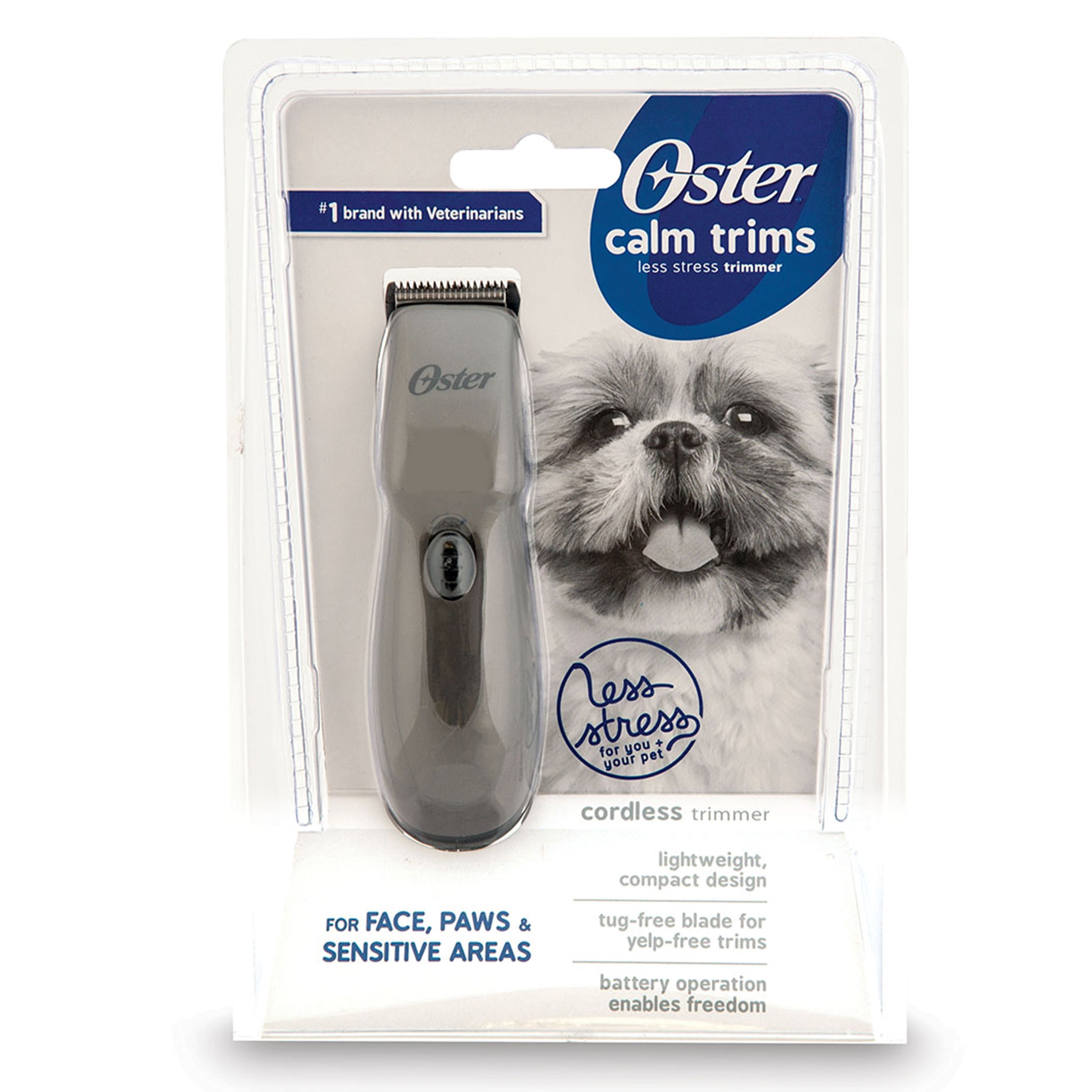 Cordless Poodle Trimmer for Face, Paws and Sensitive Areas
