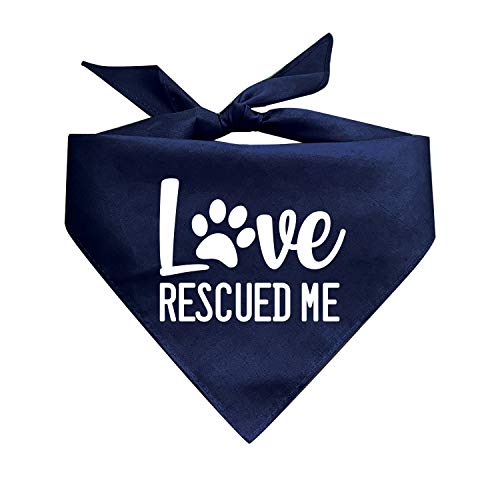 Rescue Dog Bandana: Love Rescued Me Collection
