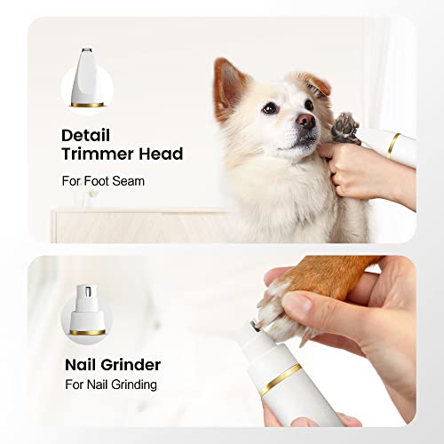 Poodle Dog Grooming Clippers Kit: Low Noise, 4 Blades