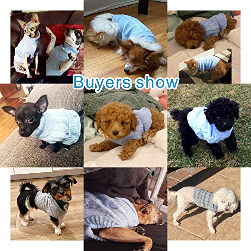 Cozy Knitted Poodle Sweaters