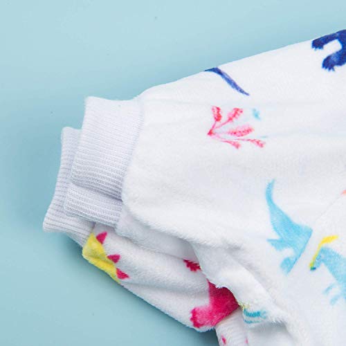 Poodle Pajamas: Cute Dinosaur Jumpsuit for Dogs