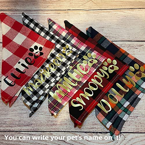 Poodle Dog Bandana Set for Festive Season