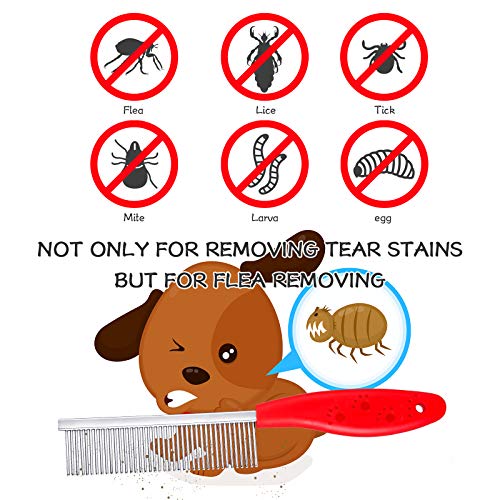 Poodle Dog Grooming Comb Set: 4-Piece Brushes