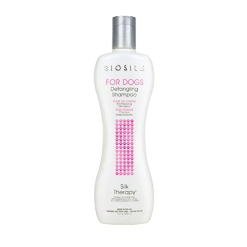 Poodle Dog Detangling Shampoo | BioSilk Silk Therapy