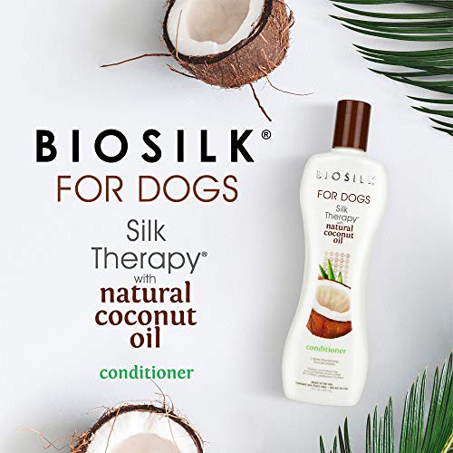 BioSilk Coconut Oil Dog Conditioner 12oz