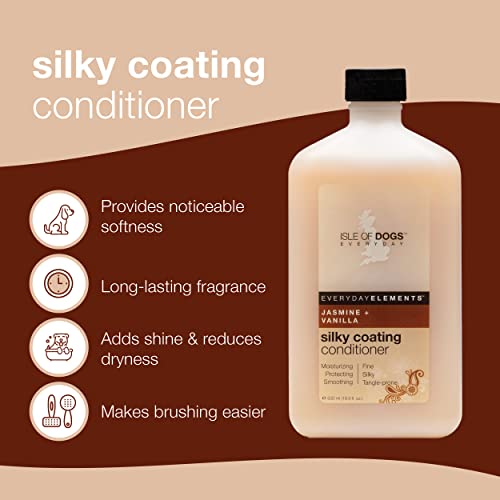 Isle of Dogs Silky Coating Conditioner - Jasmine + Vanilla