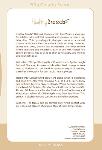 Poodle Oatmeal Shampoo with Aloe - 16 oz