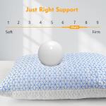 Luxury Adjustable Shredded Memory Foam Pillows Set