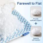EASELAND Adjustable Cooling Shredded Memory Foam Pillows