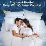 Set of 2 Hotel Quality Pillows for All Sleepers