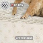 Waterproof Non-Slip Pet Bedding Protector - Ivory