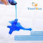 Yoofoss Waterproof Bassinet Mattress Protector 2-Pack