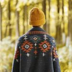 ACUSHLA Warm Thick Wool Camping Blanket 221x160cm