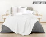 Utopia Bedding 300 GSM Cotton Quilt, White