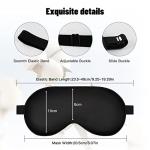 Mayxunbeauty Adjustable Soft Luxurious Eye Sleep Mask