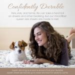 Blossoms Blue Queen Sheet Set - Ultra-Soft Comfort