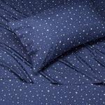 Navy Galaxy Kids Microfiber Twin Sheet Set