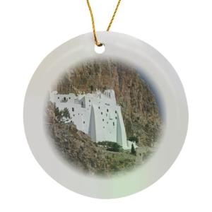 Hozoviotissa Monastery Porcelain Ornament from Greece