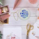 Greek Chefs World Food Flags Porcelain Ornament