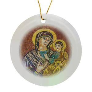 Saint George's Mosaic Porcelain Ornament