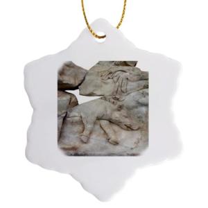 Calydonian Boar Mythology Snowflake Ornament