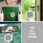 Calydonian Boar Mythology Snowflake Ornament