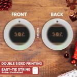 Ancient Greek Spirals and Palm Leaves Ornament