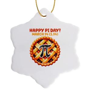 Happy Pi Day Greek Letter Pi Ornament