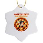 Happy Pi Day Greek Letter Pi Ornament