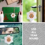 Happy Pi Day Greek Letter Pi Ornament